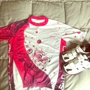 Cheji woman’s bike jersey xl